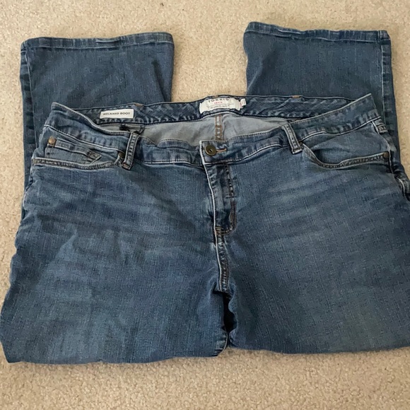 Torrid Relaxed Boot Denim Jeans Size 24R